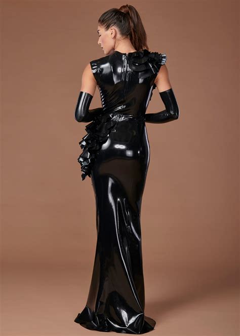 cheap latex dress|Latex Clothing for Women .